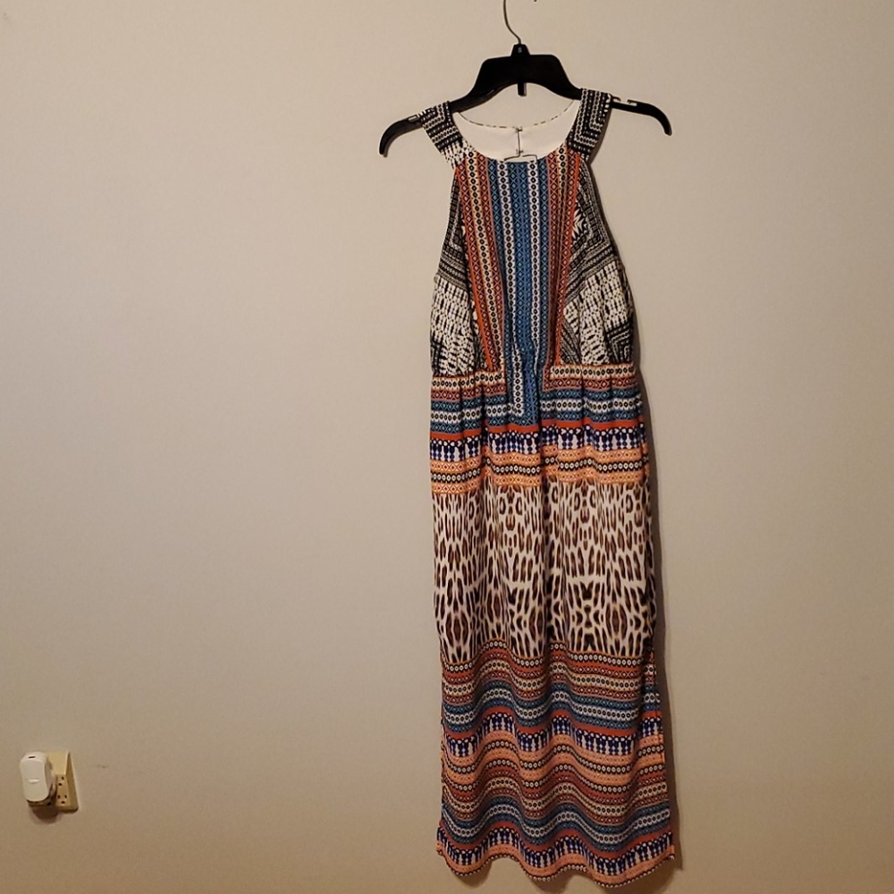 Multi pattern maxi dress - Picture 2 of 8